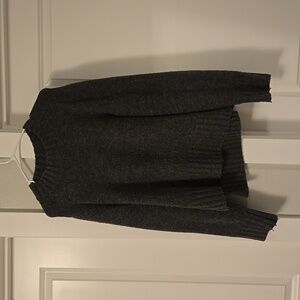 Soft "wool" Sweater with side slits